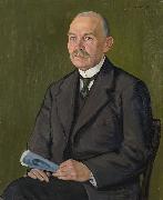 Aleksander Uurits Portrait of K E Soot oil on canvas